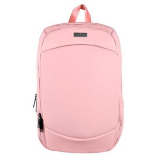 PERFECT CHOICE MOCHILA OBSIDIA DE POLIESTER PARA LAPTOP 15.6 ROSA