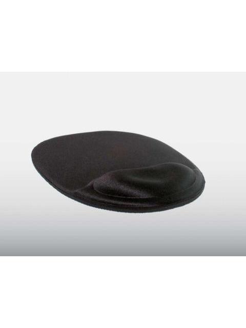 PERFECT CHOICE MOUSEPAD CON DESCANSA MUNECAS DE GEL 20X26CM GROSOR 2MM NEGRO - Imagen 3
