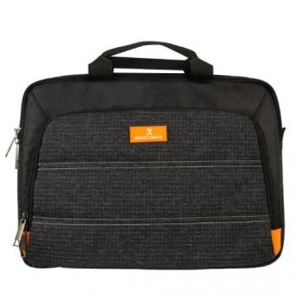 PERFECT CHOICE PORTAFOLIO DE POLIESTER GLITCH PARA LAPTOP 15.6 NEGRO
