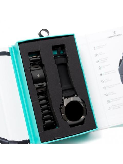 PERFECT CHOICE SMARTWATCH ELEMENTUM TOUCH BLUETOOTH ANDROID-IOS NEGRO - RESISTENTE AL AGUA - Imagen 6