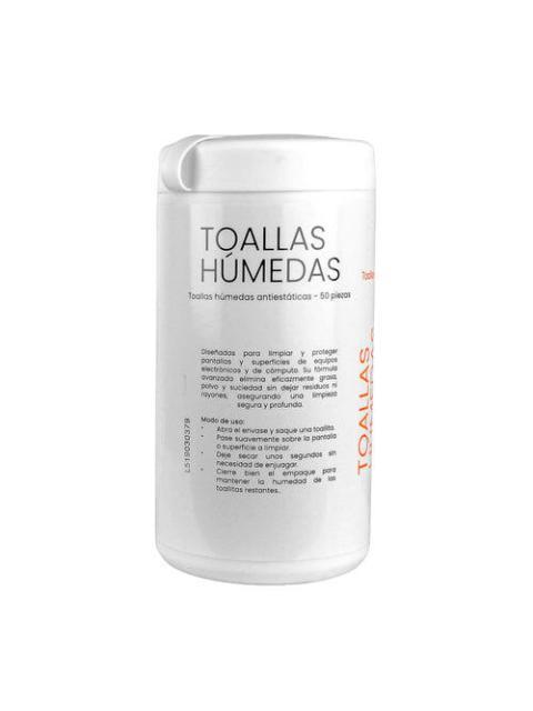 PERFECT CHOICE TOALLAS HUMEDAS PC-030379 50 PIEZAS - Imagen 3