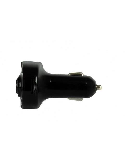 PERFECT CHOICE TRANSMISOR FM PARA AUTO PC-331148 2X USB BLUETHOOTH NEGRO - Imagen 4