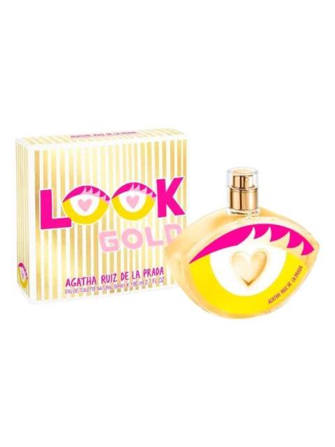 PERFUME AGATHA RUIZ DE LA PRADA LOOK GOLD 80ML EDT FLORAL FRUTAL - Imagen 8