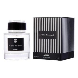 PERFUME AJMAL AMBRE PIMENTE UNISEX 100ML EDP AMADERADO CALIDO ALMIZCLADO