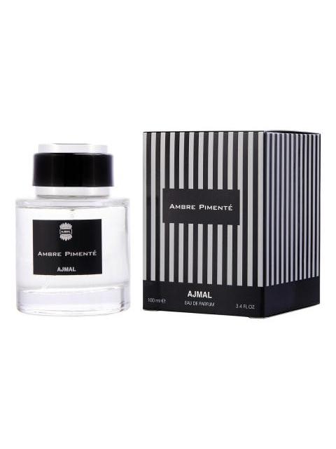 PERFUME AJMAL AMBRE PIMENTE UNISEX 100ML EDP AMADERADO CALIDO ALMIZCLADO
