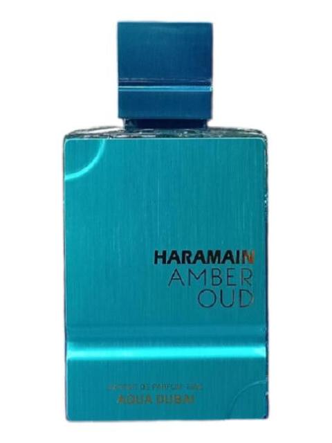PERFUME AL HARAMAIN AMBER OUD AQUA DUBAI EDP 75ML - Imagen 6