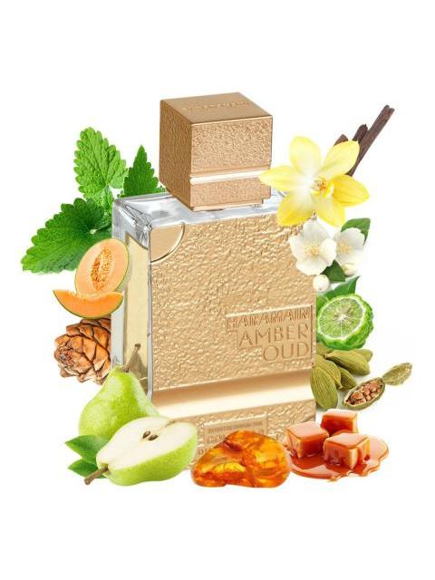 PERFUME AL HARAMAIN AMBER OUD GOLD 999.9 XDP 100 ML - Imagen 3
