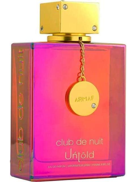 PERFUME ARABE ARMAF CLUB DE NUIT UNTOLD NO APLICA ARMAF