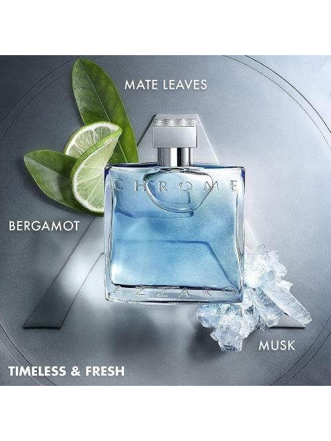 PERFUME AZZARO CHROME EAU DE TOILETTE FRANCIA 100ML - Imagen 8