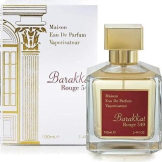 PERFUME BARAKKAT ROUGE 540 FRAGANCE WORLD EDP 100ML FRUTAL SPRAY