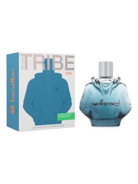 PERFUME BENETTON WE ARE TRIBE COOL 90ML HOMBRE CITRICO FRESCO AMADERADO - Imagen 4