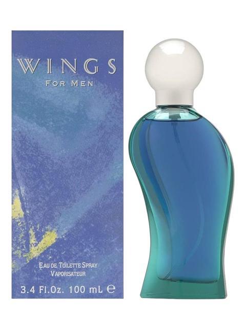 PERFUME BEVERLY HILLS WINGS FOR MEN 100ML EDT SPRAY FOUGERE CITRICOS - Imagen 3