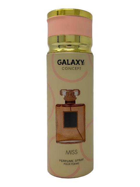 PERFUME BODY SPRAY GALAXY CONCEPT MISS 200 ML PARA MUJER