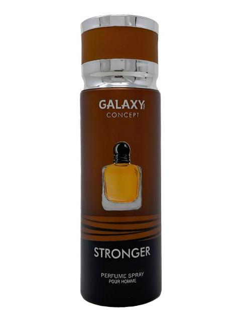 PERFUME BODY SPRAY GALAXY CONCEPT STRONGER 200ML PARA HOMBRE