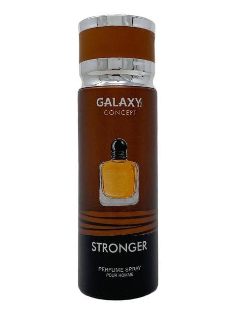 PERFUME BODY SPRAY HOMBRE GALAXY CONCEPT STRONGER 200ML AROMATICO FOUGERE