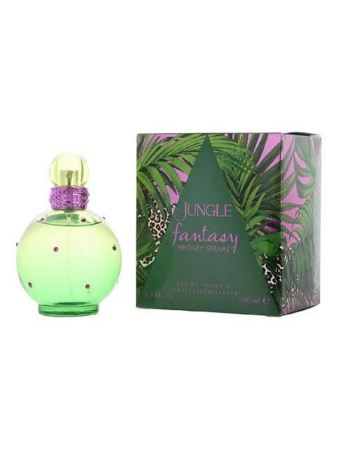 PERFUME BRITNEY SPEARS FANTASY JUNGLE 100ML EDT MUJER FLORAL GOURMAND - Imagen 4