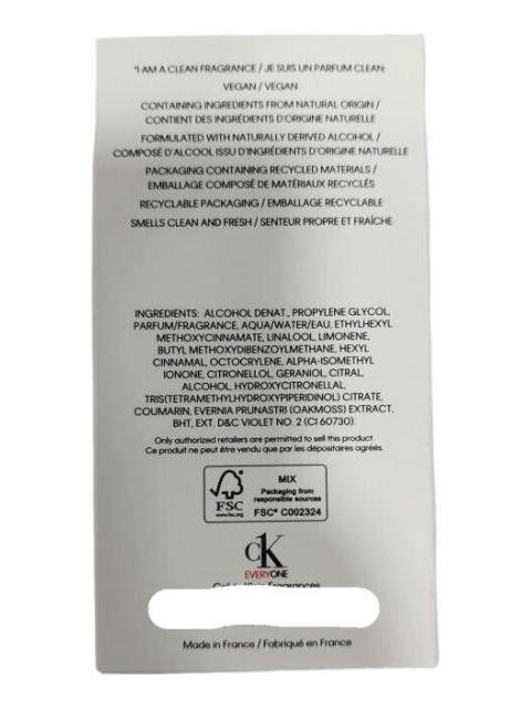 CK EVERYONE EDT 100 ML UNISEX - Imagen 8