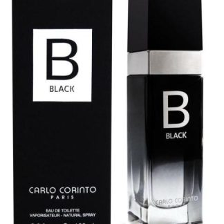 PERFUME CARLO CORINTO BLACK AMADERADO HOMBRE EAU DE TOILETTE 100ML