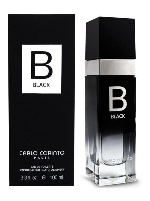 PERFUME CARLO CORINTO BLACK AMADERADO HOMBRE EAU DE TOILETTE 100ML