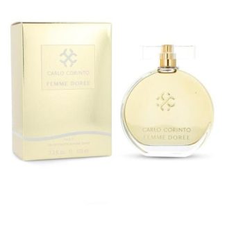 PERFUME CARLO CORINTO FEMME DOREE 100 ML EAU DE TOILETTE FLORAL