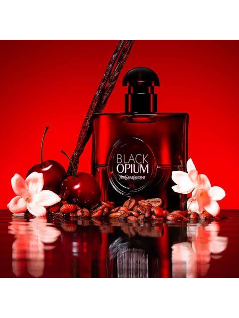 PERFUME YVES SAINT LAURENT BLACK OPIUM OVER RED EDP 90 ML MUJER - Imagen 4
