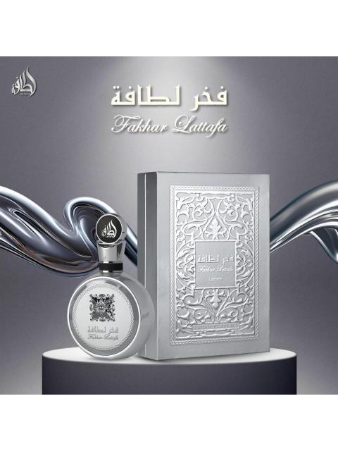 PERFUME DE PLATINO LATTAFA FAKHAR 100 ML - Imagen 4