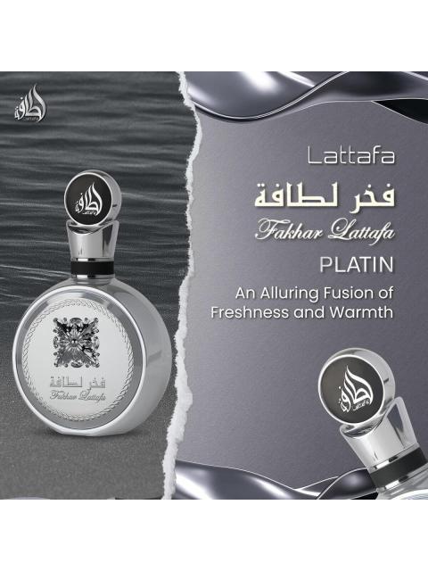 PERFUME DE PLATINO LATTAFA FAKHAR 100 ML - Imagen 5