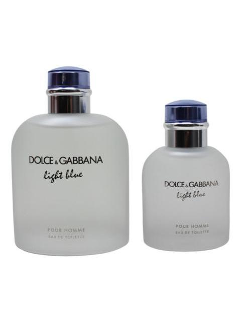 PERFUME DOLCE & GABBANA LIGHT BLUE HOMME EAU DE TOILETTE 2 PZ 200 ML