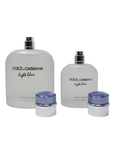 PERFUME DOLCE & GABBANA LIGHT BLUE HOMME EAU DE TOILETTE 2 PZ 200 ML - Imagen 2