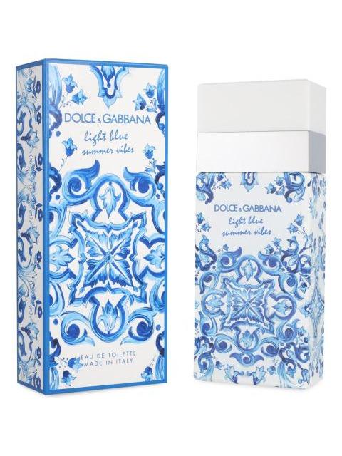 PERFUME DOLCE & GABBANA LIGHT BLUE SUMMER VIBES EAU DE TOILETTE 100ML MUJER