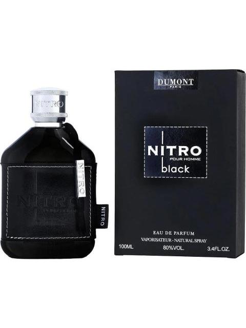 PERFUME DUMONT NITRO BLACK EAU DE PARFUM AROMATICO 100ML - Imagen 8