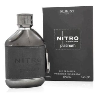 PERFUME DUMONT PARIS NITRO PLATINUM POUR HOMME 100ML EDP SPRAY