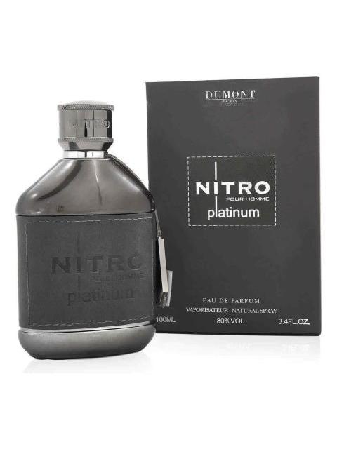 PERFUME DUMONT PARIS NITRO PLATINUM POUR HOMME 100ML EDP SPRAY