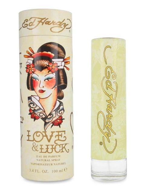PERFUME ED HARDY LOVE & LUCK DAMA 100ML SPRAY FLORAL CITRICO