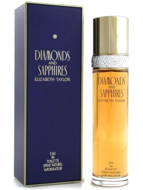 PERFUME ELIZABETH TAYLOR DIAMONDS & SAPPHIRES MUJER 100ML EDT FLORAL - Imagen 4