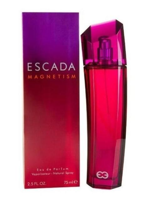 PERFUME ESCADA MAGNETISM EDP ORIENTAL 75ML NOTAS AMBAR SANDALO PACHULI