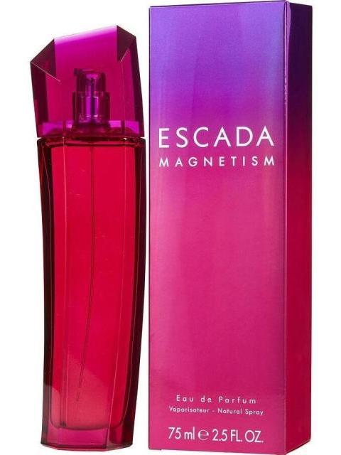 PERFUME ESCADA MAGNETISM EDP ORIENTAL 75ML NOTAS AMBAR SANDALO PACHULI - Imagen 5
