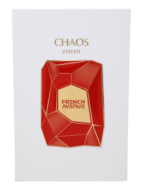 PERFUME EXTRAIT CHAOS FRENCH AVENUE UNISEX 100ML NOTAS CEREZA CUERO - Imagen 5