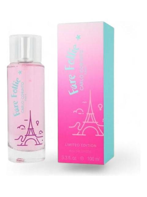 PERFUME FARE FOLLIE CARLO CORINTO MUJER FLORAL FRUTAL 100ML SPRAY