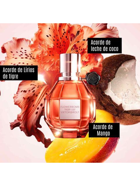 PERFUME FLOWERBOMB TIGER LILY DE VIKTOR&ROLF 100 ML - Imagen 8