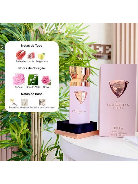 PERFUME FRENCH AVENUE DELLA EDP 100 ML AROMA FLORAL ALMIZCLE VAINILLA - Imagen 3