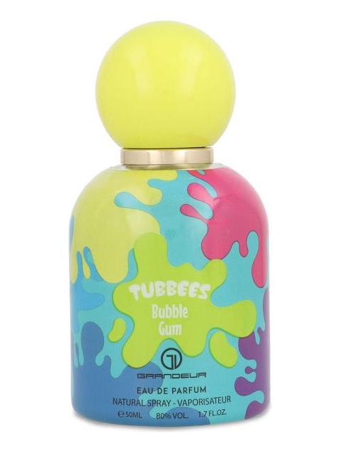 PERFUME GRANDEUR BUBBLE GUM SPRAY 50ML ORIENTAL CALIDO SIN ALCOHOL - Imagen 7