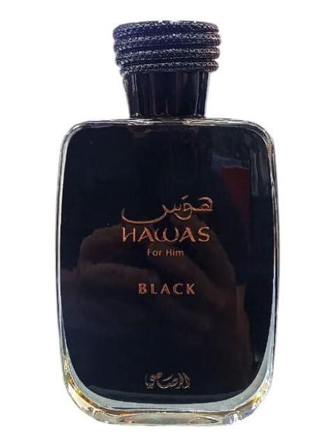 PERFUME HAWAS BLACK PARA HOMBRE DE RASASI EDP 100ML - Imagen 6
