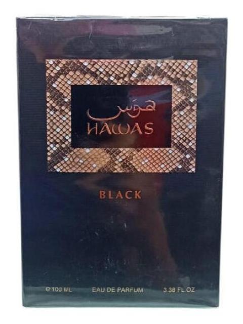 PERFUME HAWAS BLACK PARA HOMBRE DE RASASI EDP 100ML - Imagen 7