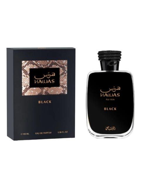 PERFUME HAWAS BLACK PARA HOMBRE DE RASASI EDP 100ML - Imagen 8