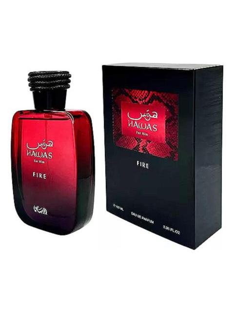 PERFUME HAWAS FIRE PARA HOMBRE DE RASASI EDP 100ML - Imagen 3