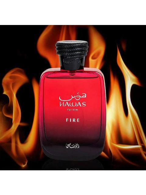 PERFUME HAWAS FIRE PARA HOMBRE DE RASASI EDP 100ML - Imagen 4