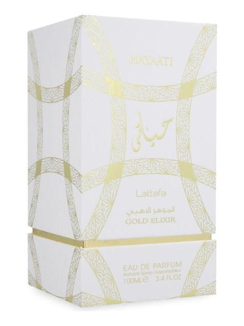 LATTAFA HAYAATI GOLD ELIXIR 100ML EDP SPRAY - UNISEX - Imagen 4