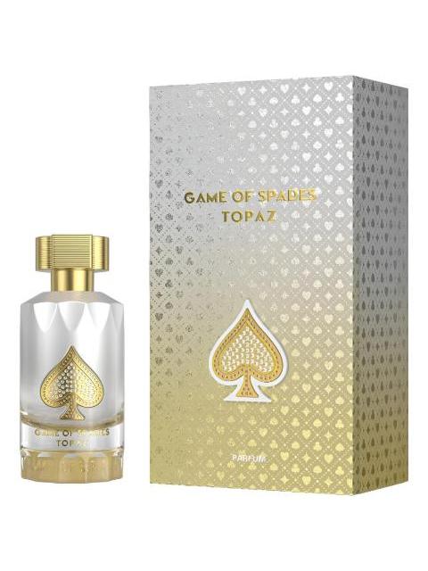 PERFUME JO MILANO GAME OF SPADES TOPAZ PARFUM 90ML AMADERADO FLORAL