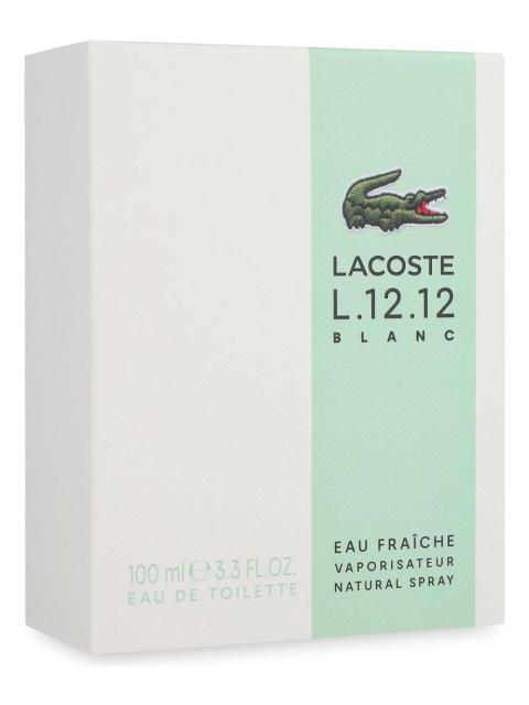 PERFUME LACOSTE L.12.12 BLANC EAU FRAICHE EDT 100ML HOMBRE - Imagen 5